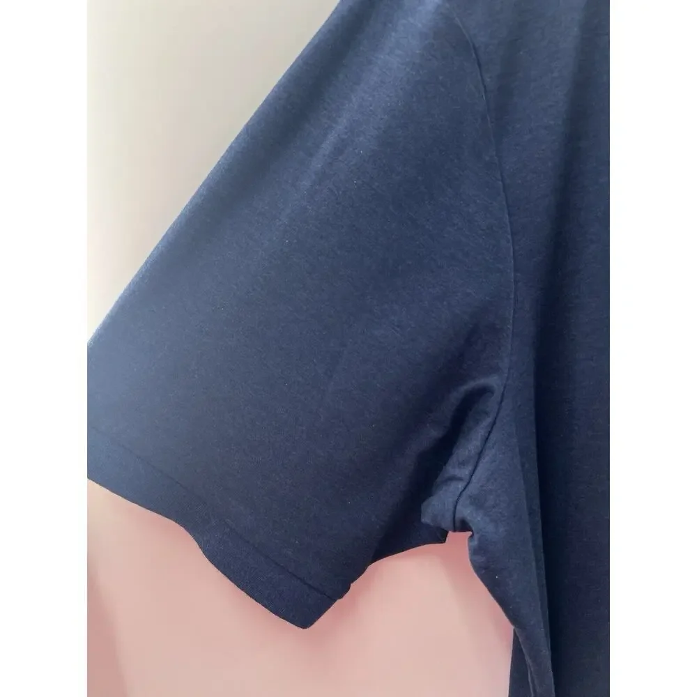 Polo Ralph Lauren Men’s Navy Blue Jersey Knit Polo Size 4XLT NWT